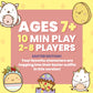 Taco Cat Goat Cheese Pizza Easter Edition Card Game for Family Game Night | Candy-Free Easter Basket Stuffers | Easy to Play 15 Minute Rounds | Fun