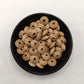 100pcs Beech Wooden Abacus Beads Unfinished Loose Round Spacer Shape DIY Handmade Mom Necklace Making Family Charm Decoration(Abacus Beads 100pcs)