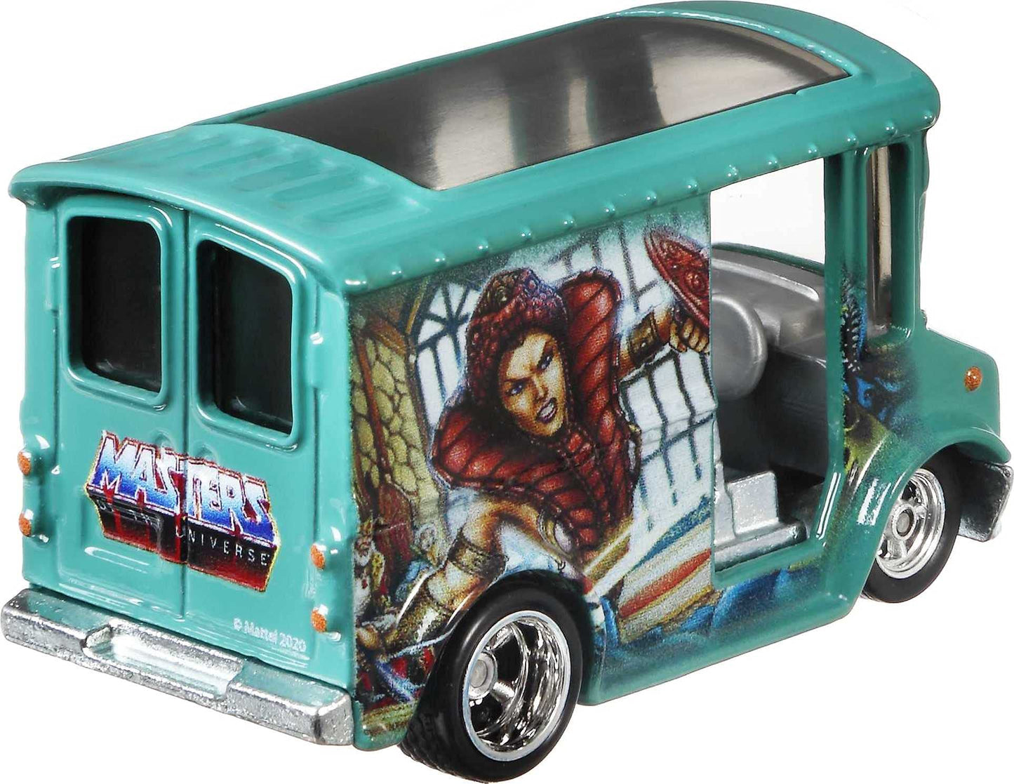 Hot Wheels Toy Car, 1:64 Scale Premium Die-Cast Bread Box Van, Metal/Metal Chassis & Body, Pop Culture Vehicle for Kids & Collectors