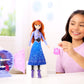 Mattel Disney Frozen Anna Ice Skating Fashion Doll & Accessories with 8 Surprises, Including Snowflake Gem Box, Ring for Child & Play Pieces