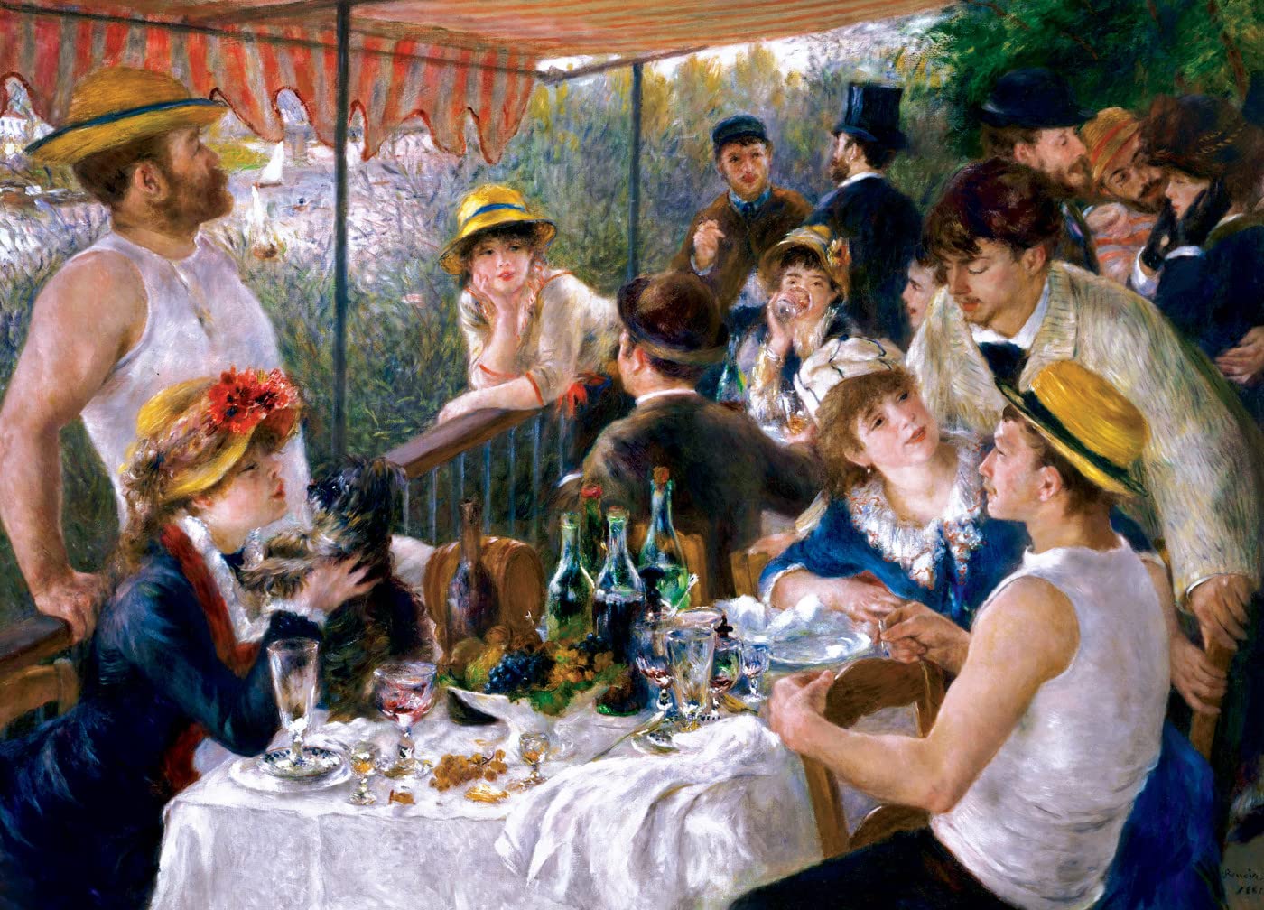 MasterPieces 1000 Piece Jigsaw Puzzle for Adults, Family, Or Kids - Luncheon of The Boating Party - 19.25"x26.75"