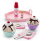 American Girl Truly Me, 18-inch Doll Playset and Accessories, Sundaes for Two Set, with Metal Spoons, Ages 6+