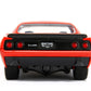 Big Time Muscle 1:24 1973 Plymouth Barracuda Die-Cast Car, Toys for Kids and Adults(Orange)