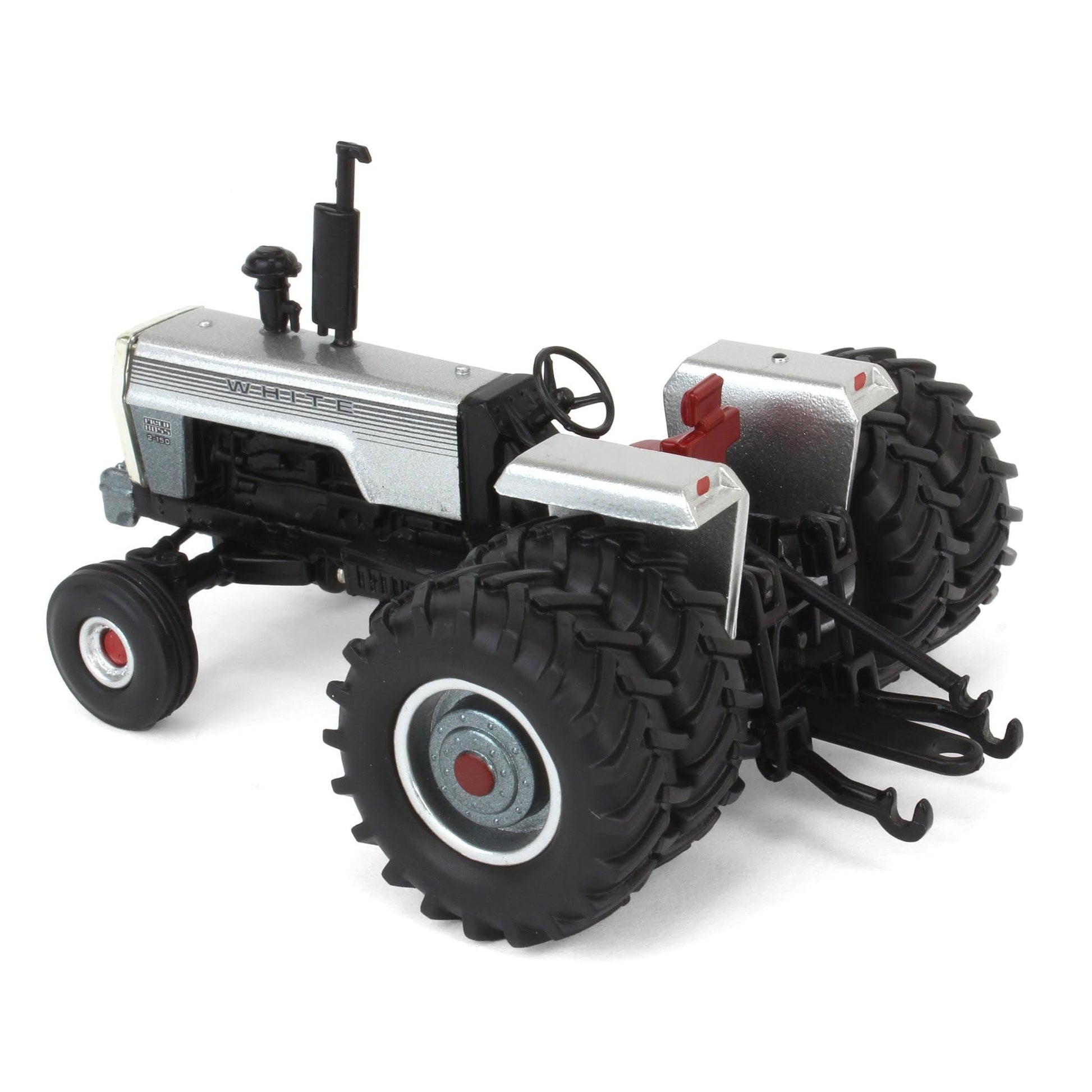 Spec Cast 1/64 White 2-150 Tractor with Rear Dual Wheels SCT963