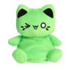 Aurora® Enchanting Tasty Peach® Meowchi Palm Pals™ Stuffed Animal - Bright & Colorful Design for Room Decor - Perfect for Adults, Kids, and Birthdays