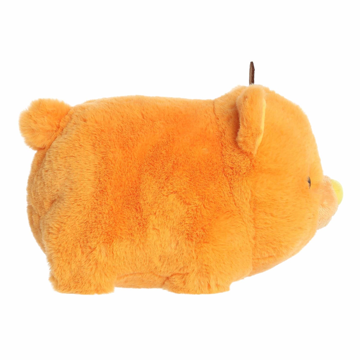 Aurora® Spooky Spudsters™ Patty Pumpkin Bear™ Stuffed Animal - Round Shape Makes for Comforting Cuddles - Perfect for Halloween Decorations and Gifts
