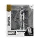 McFarlane Toys- Marvel Deadpool (Line Art) 1:10th Scale Collectible with Scene (The New Mutants #98) Gold Label