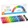 Tempera Paint Sticks, 15 Colors Solid Tempera Paint for Kids, Super Quick-drying, Washable, Works Great on Paper Wood Glass Ceramic Canvas