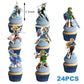 25Pcs Zelda Birthday Party Supplies Pack Includes 1 Cake Topper 24 Cupcake Toppers for Game Zelda-s Party Supplies