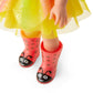 American Girl WellieWishers 14.5-inch Willa Doll with Coral Leotard, Mesh Skirt, Headband, and Boots, For Ages 4+