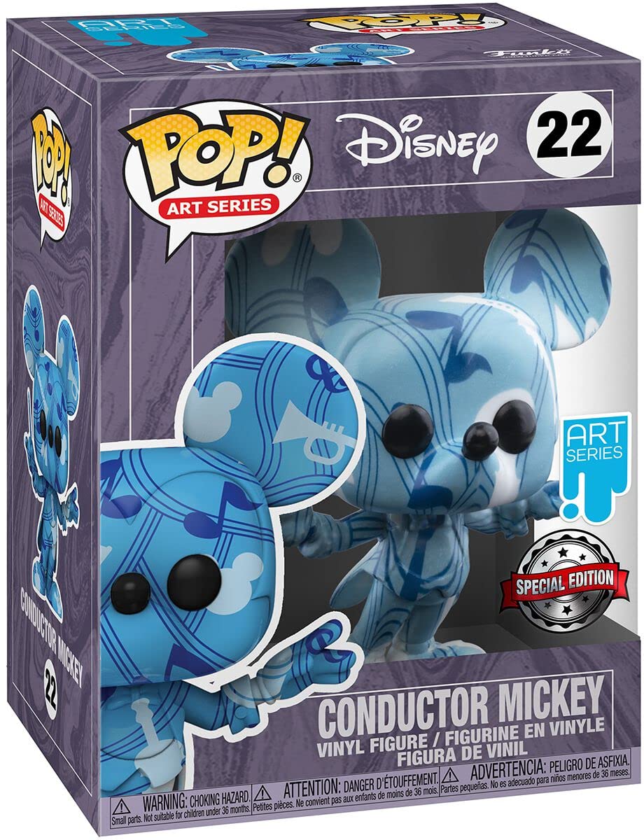 Funko POP Artist Series Disney Conductor Mickey Figure