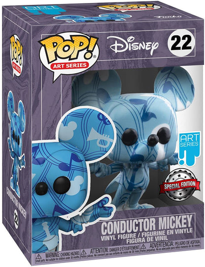 Funko POP Artist Series Disney Conductor Mickey Figure