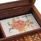 Old Modern Handicrafts Wooden Game Set with Brass Goblet - Endless Family Entertainment: Three-in-One Game Set - A Graceful Addition to Your Home