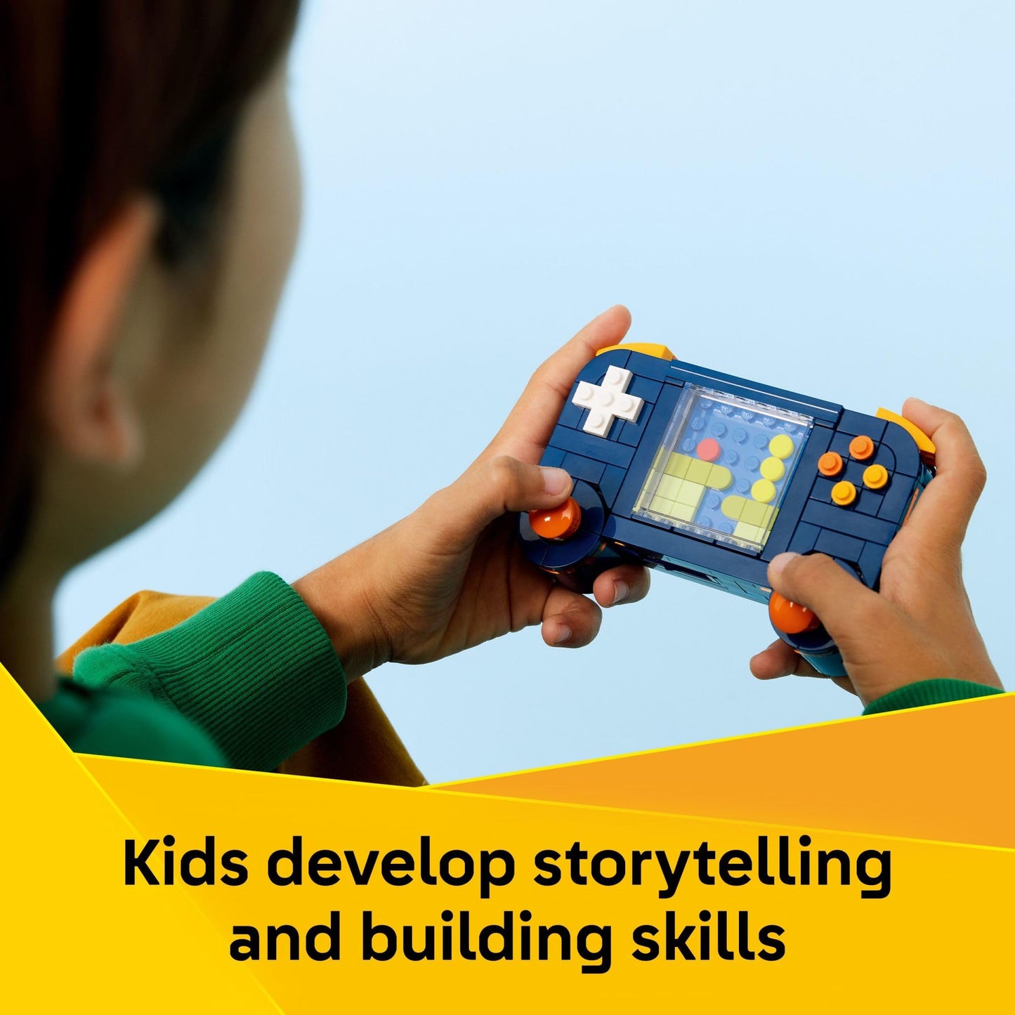 LEGO Creator 3 in 1 Retro Gaming Console Building Toy for Boys & Girls - Kids Build a Console, Mini Arcade Game, or Mini Computer - Gift Idea