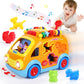 Musical Learning Crawling Toy Cars for 2-3 Year Old Boys Girls