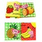 Little Bado Baby Toys Earlyears Tactile and Educational Cloth Soft Book-Teether Rings-Infant Learning Toy Rattle, Crinkle Toddler Activity Gift