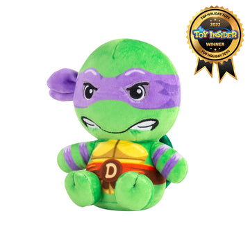 Club Mocchi-Mocchi- Teenage Mutant Ninja Turtles Plush - TMNT Donatello Plushie - Ninja Turtle Stuffed Animal Toys and Room Decor - Plush Collectible