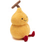 TLEYANKELE Cute Golden Gourd Plush Toy, Lucky Fortune Gourd Stuffed Animal, 14.9 inches, Soft Kawaii Calming Doll for Kids Adults, Decorative Pillow