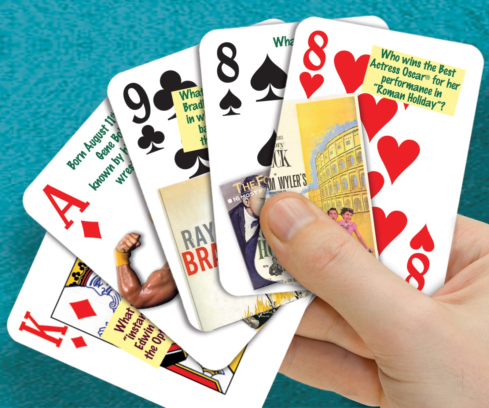 Flickback 1953 Trivia Playing Cards: Great 70th Birthday