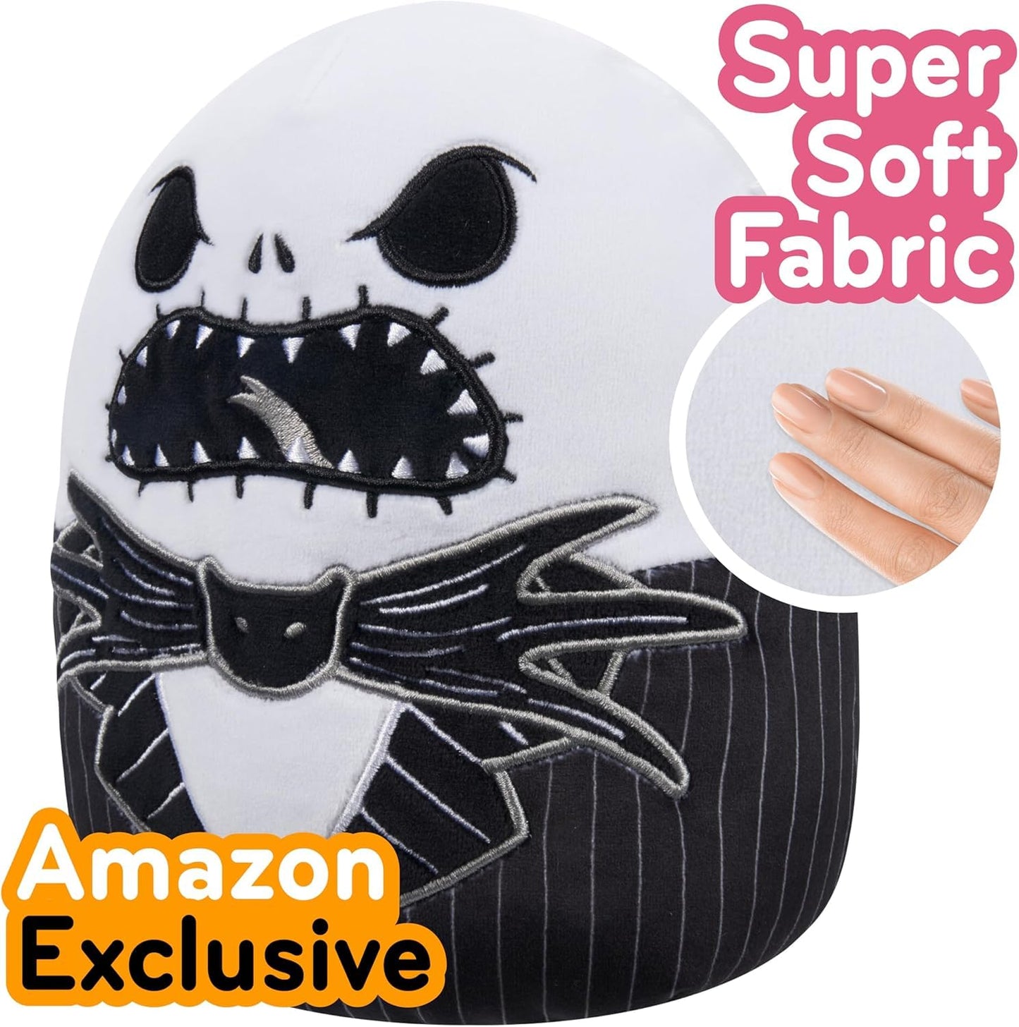 Squishmallows Original 8-Inch Nightmare Before Christmas Value Pack (2 Pack) Official Jazwares Plush - Collectible Soft & Squishy Stuffed Animal Toy