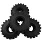 4Pcs ShareGoo Rubber 2.2" Crawler Mud Terrain Tires Super Grip Soft Tyre OD 148mm Compatible with Axial SCX10 90047 D90 TF2 Tamiya CC01 Traxxas TRX4