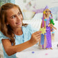 Mattel Disney Princess Rapunzel Fashion Doll with 2 Color-Change Hair Extensions & 10 Hairstyling Pieces, Inspired by the Disney Movie Tangled