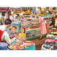 Bits and Pieces 500 Piece Puzzles for Adults Larry Jones 3-Pack - Large 18" x 24" Jigsaw Puzzles 500 Pieces 1950s Americana, No 2 Pieces Alike