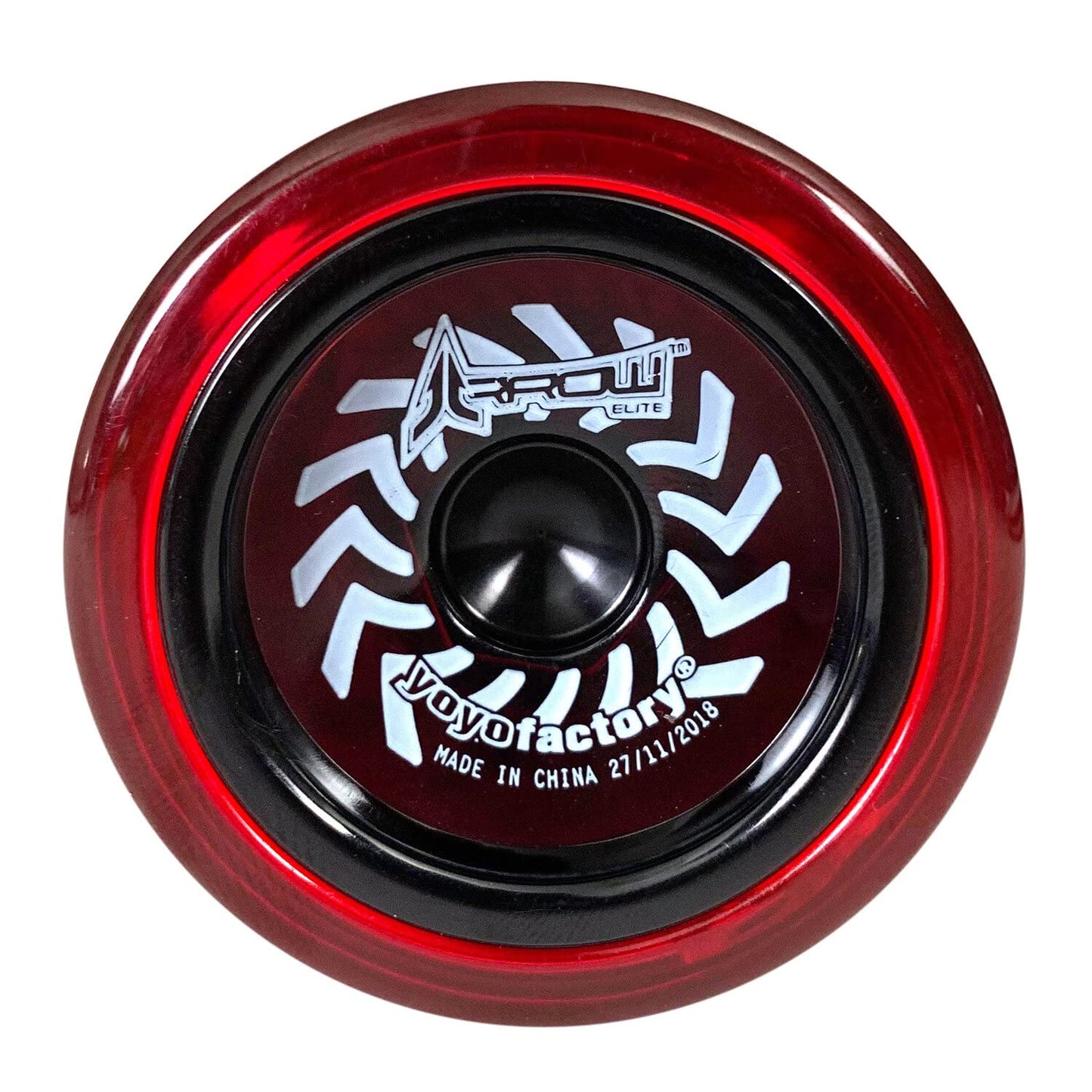 Arrow YoYo - Red with Black Cap