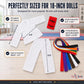 Emily Rose 18 Inch Doll Karate Outfit - 11 Pc Taekwondo Gi Set with Belts
