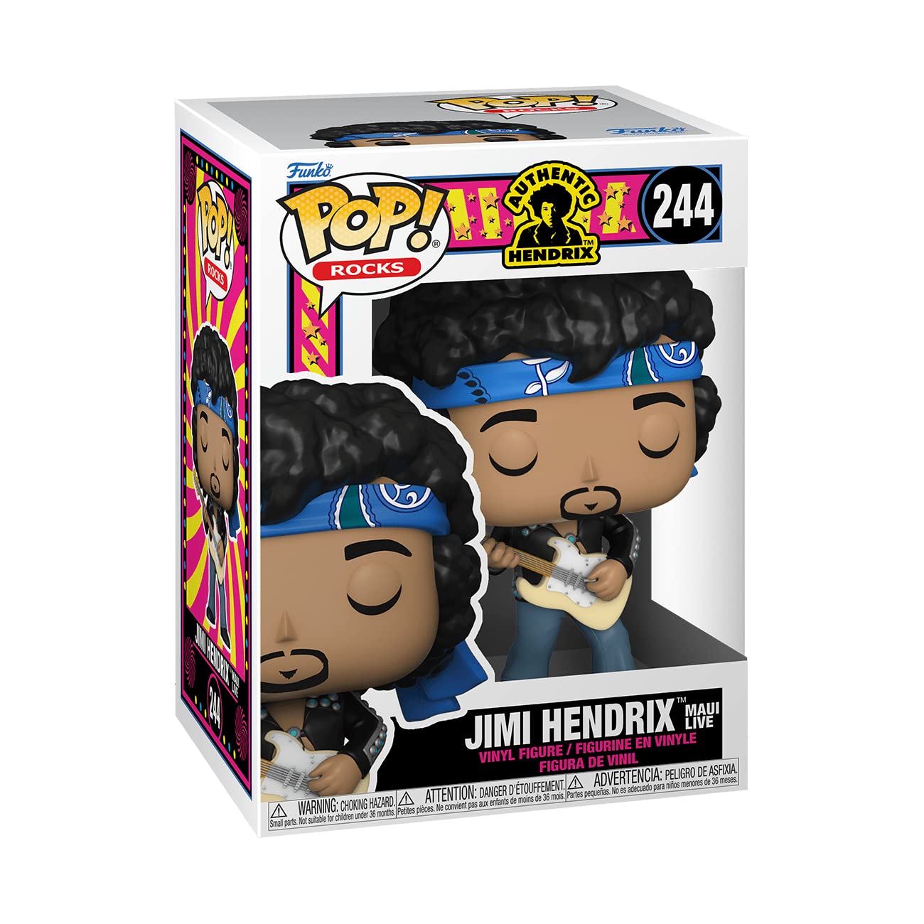 Funko Visit The Store Jimi Maui Live Hendrix Vinyl Figure #224 (Includes Compatible Pop Box Protector)
