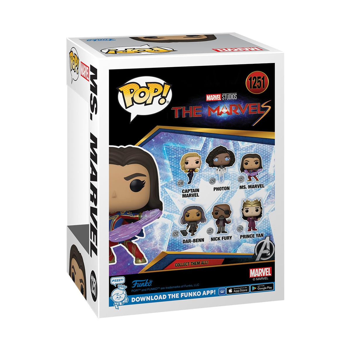 Funko POP! Vinyl: The Marvels - Ms. Marvel