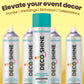 DECOCHAMP Balloon Shine Spray 20.28 oz - High Gloss Anti-Oxidation Spray for Latex Balloons, Arches & Garlands, No-Wipe Aerosol Finish