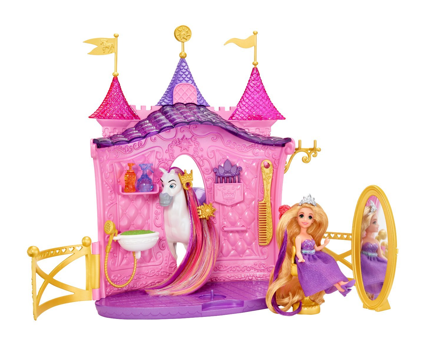 Mattel Disney Princess Royal Hair Salon Playset