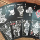 Zombie Riders Black Playing Cards