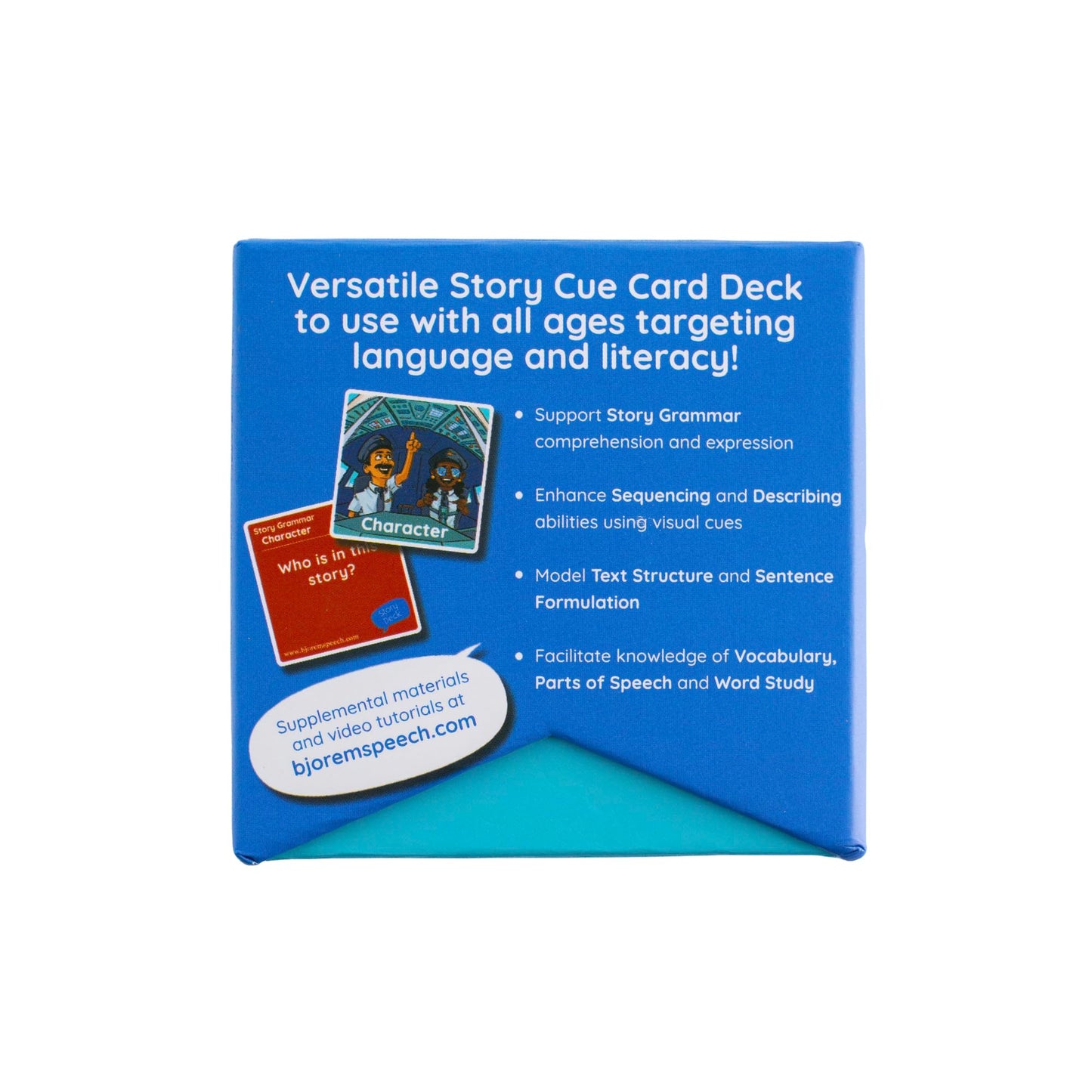 Bjorem Speech® Story Cue Card Deck: Narrative and Literacy Boosters