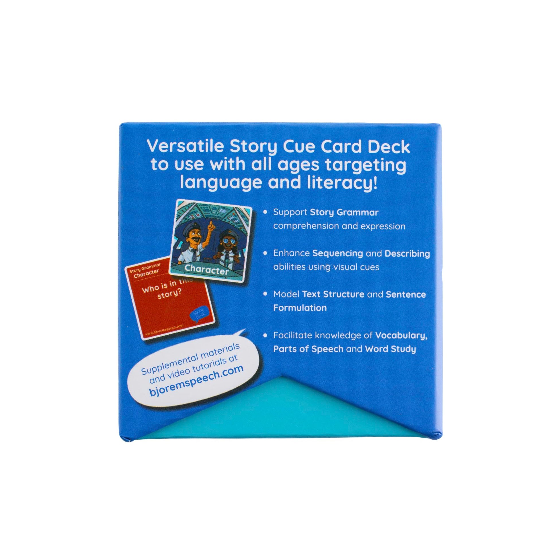 Bjorem Speech® Story Cue Card Deck: Narrative and Literacy Boosters