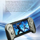YHFITN 4.3-Inch HD Screen Portable Retro Game Console with Built-in Classic Games - Instant Save, TV Output, Video/Music Player, for Teens & Adults