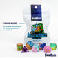 FanRoll Mystery Misfit Resin Polyhedral Dice Set, 7 Dice