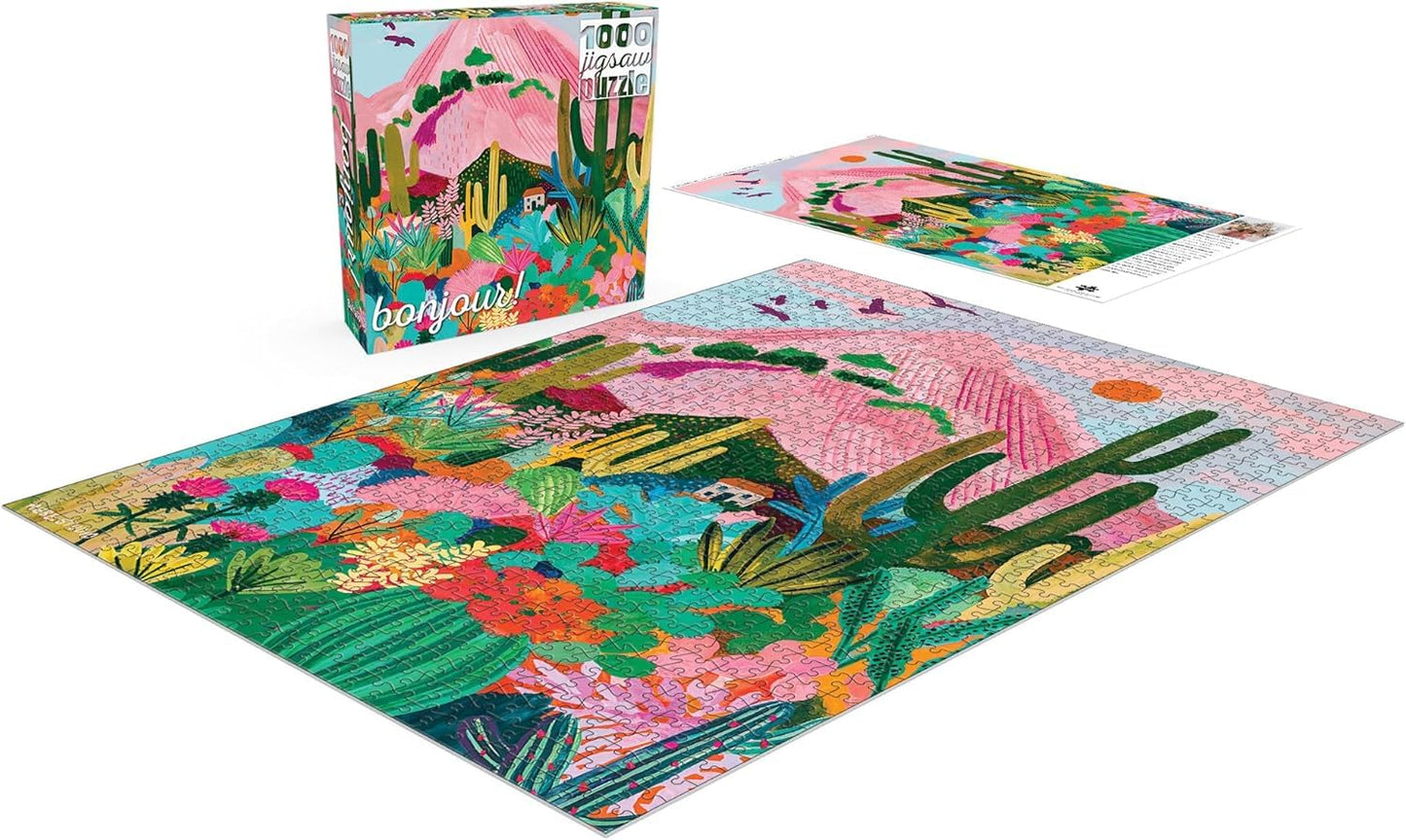 Buffalo Games - Cactus Mountain AZ - 1000 Piece Jigsaw Puzzle for Adults