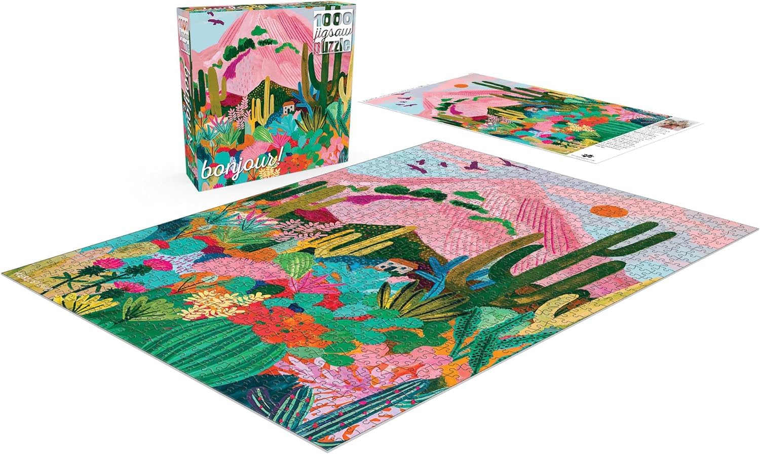 Buffalo Games - Cactus Mountain AZ - 1000 Piece Jigsaw Puzzle for Adults