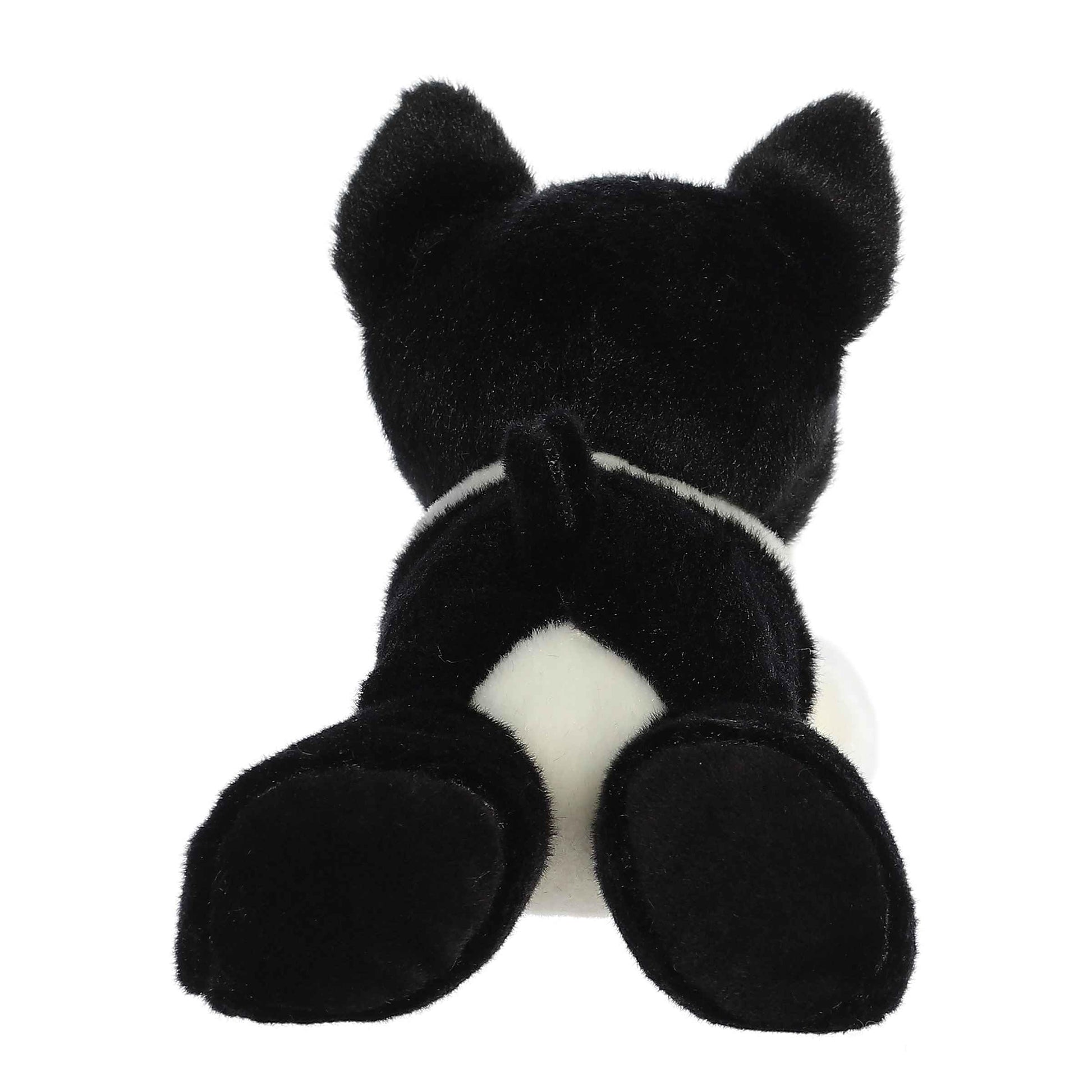 Aurora® Adorable Mini Flopsie™ Eva Boston Terrier™ Stuffed Animal - Mini Companions Ready for Playful Adventures - for Kids All Ages, Toddlers