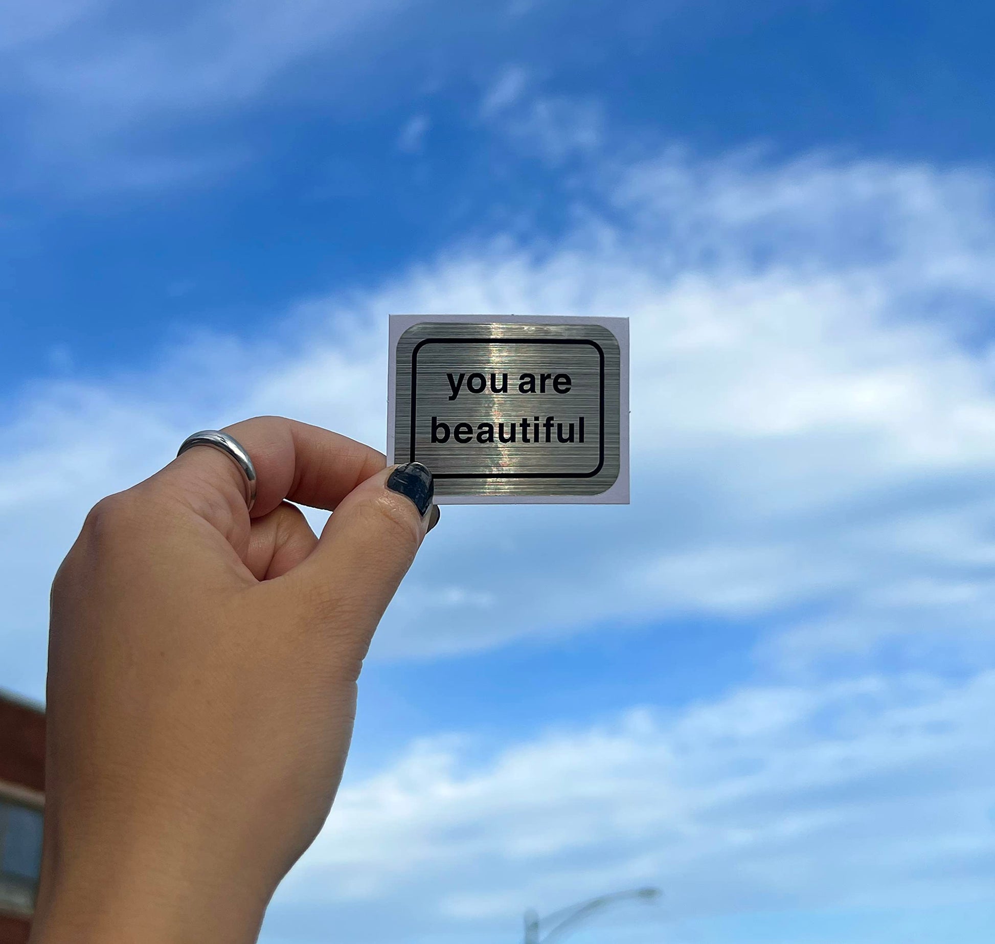 You Are Beautiful Stickers - Inspirational Sticker Pack