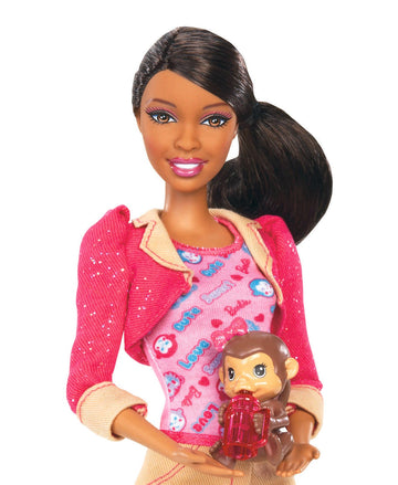 Barbie I Can Be Zoo Keeper African-American Doll