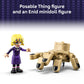LEGO Wednesday Thing’s Apartment Building Toy - Transforming Trunk Playset W/Poseable Thing & Enid Sinclair Minidoll - Wednesday Merch for Girls