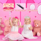 LXDHSRTA Princess Toy Tent with LED Star Lights for Little Girls