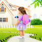 K.T. Fancy 23 pcs American 18 Inch Doll Accessories Suitcase Travel Luggage Play Set for 18 Inch Doll Travel Carrier, Sunglasses Camera Computer Phone