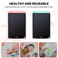 LCD Writing Tablet, 2 Packs Drawing Pads for Kids 3 4 5 6 Years Old 8.5 Inch Colorful Lines Doodle Scribble Boards Educational Toys for Boys Girls