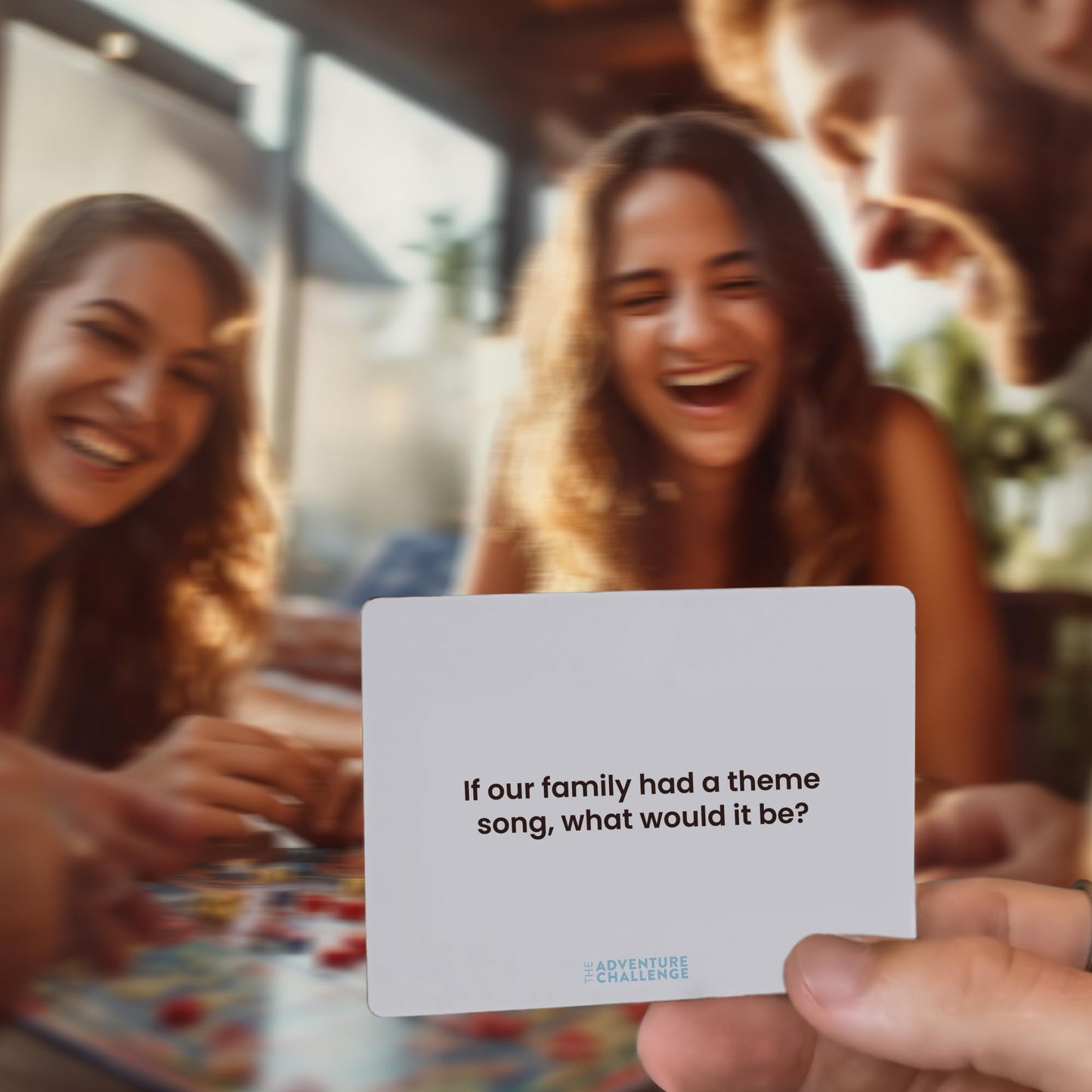 Family Connection Cards - 50 Conversation Starters for Kids and Adults - Interactive Family Bonding Game for Dinners, Road Trips, Vacations - Fun