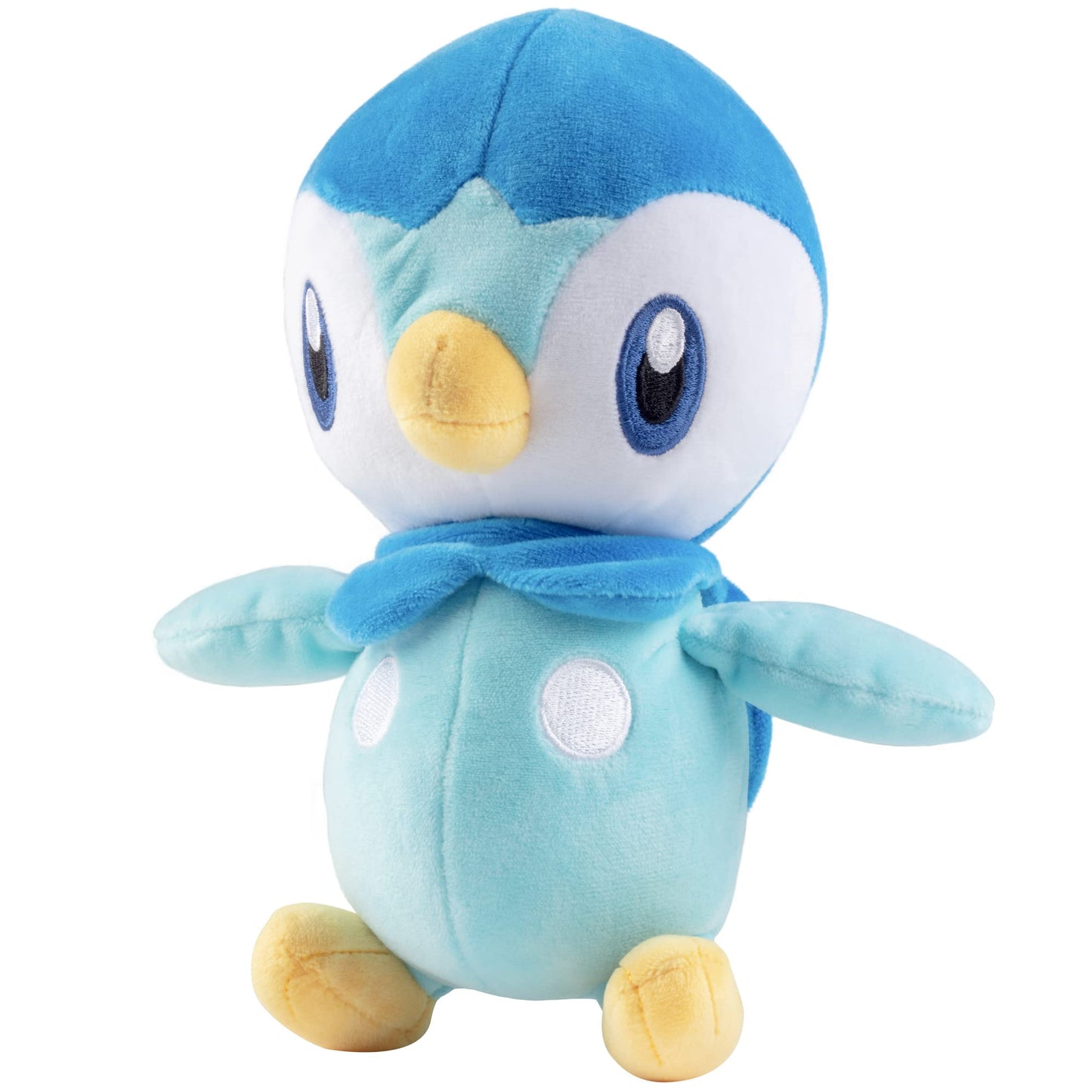 Pokemon 8" Piplup Plush - Officially Licensed - Diamond and Pearl Starter Figure - Authentic Soft Stuffed Animal Penguin Toy - Gift for Kids, Boys