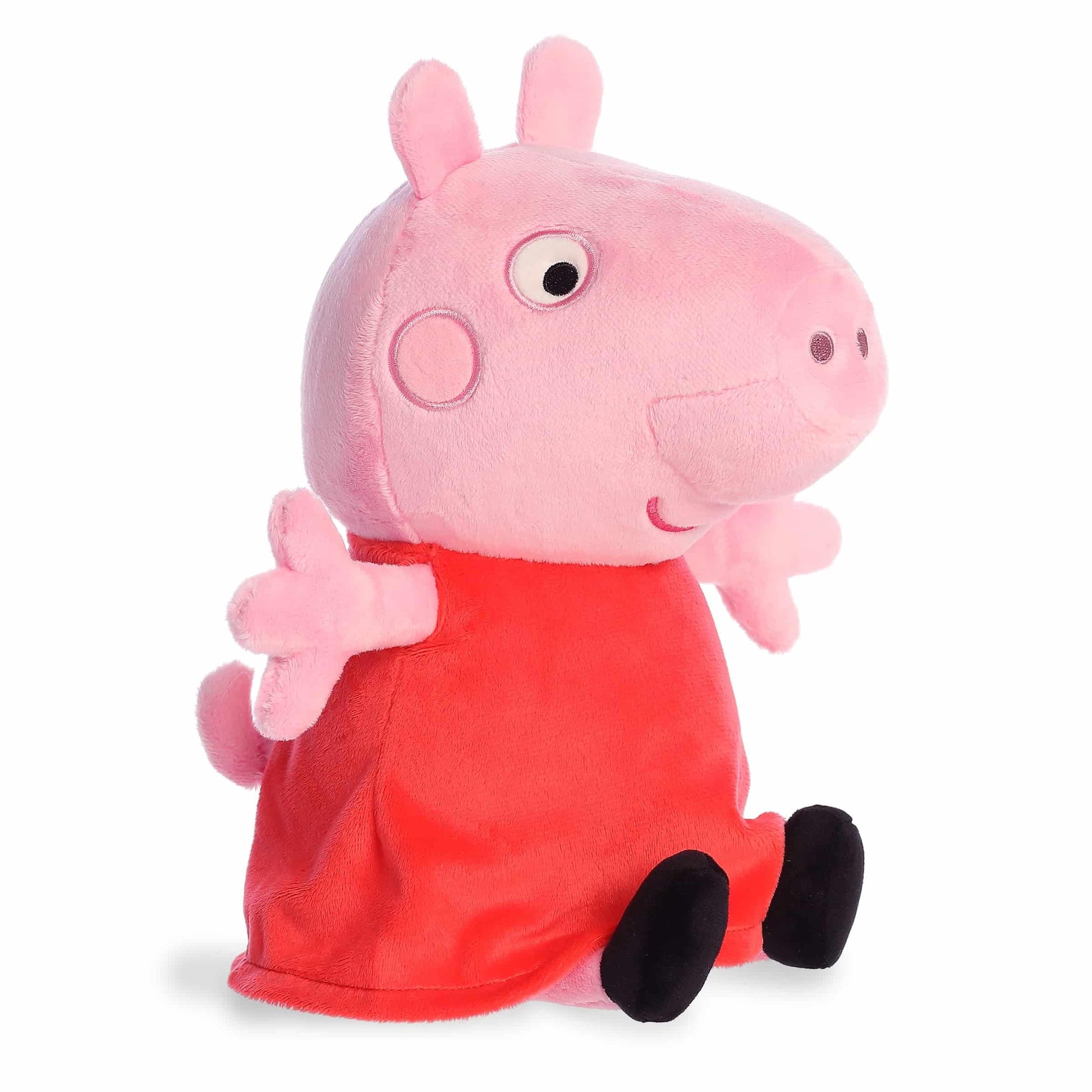 Aurora® Playful Peppa Pig™ Stuffed Animal - Officially Licensed Toys for All Fans - Perfect for Birthdays, Adults and Kids All Ages - Pink 9 Inches